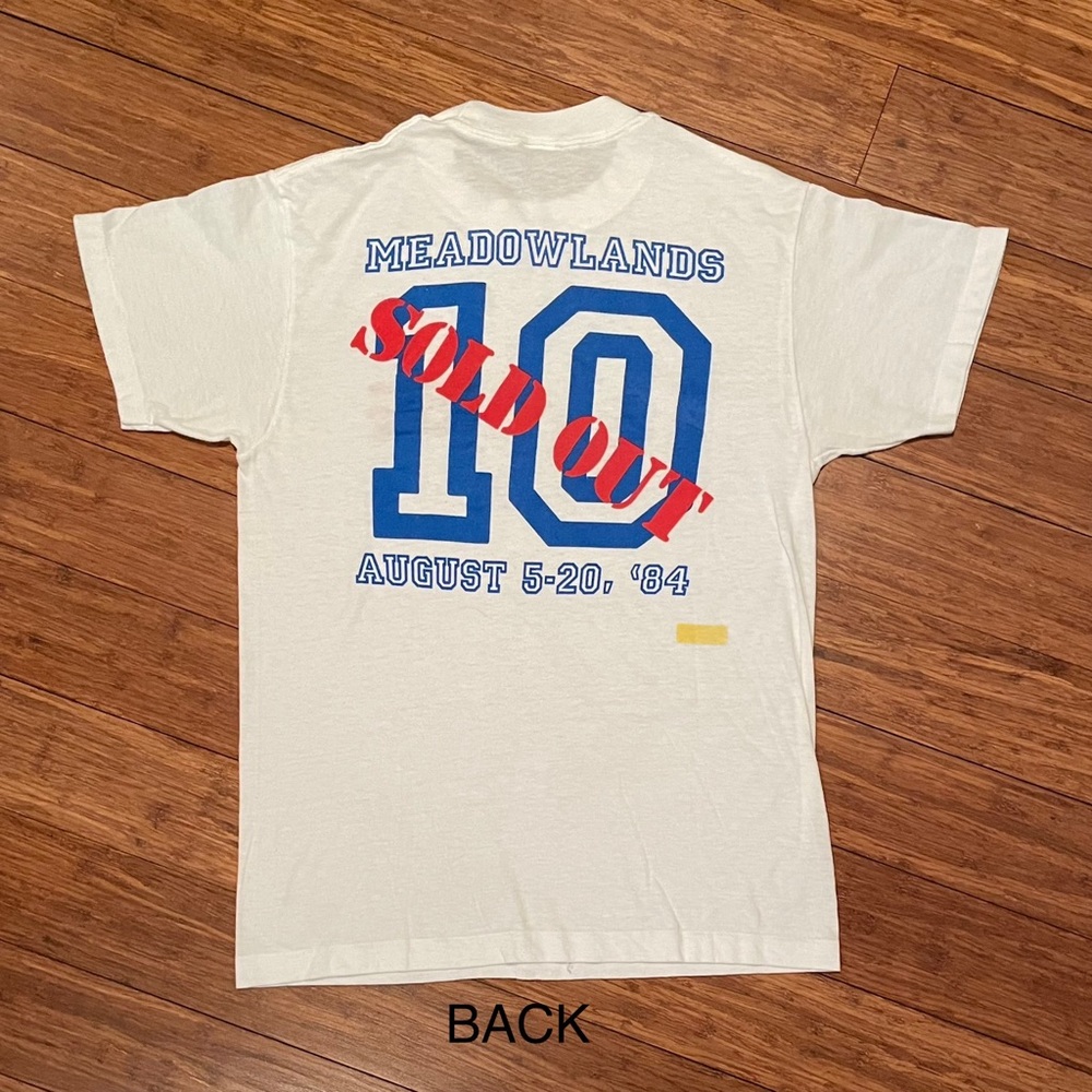 Vintage 1984 Bruce Springsteen Meadowlands T-shirt